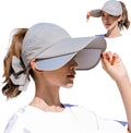 Wide Brim Visor Hat for Women Golf Visor Cap Sun Protection Hat for Beach Gar...